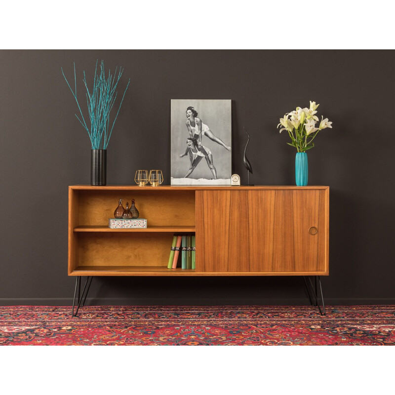 Vintage Walnut sideboard, Germany 1950s