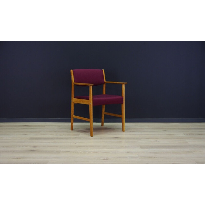 Fauteuil danois vintage en frêne, 1960-1970