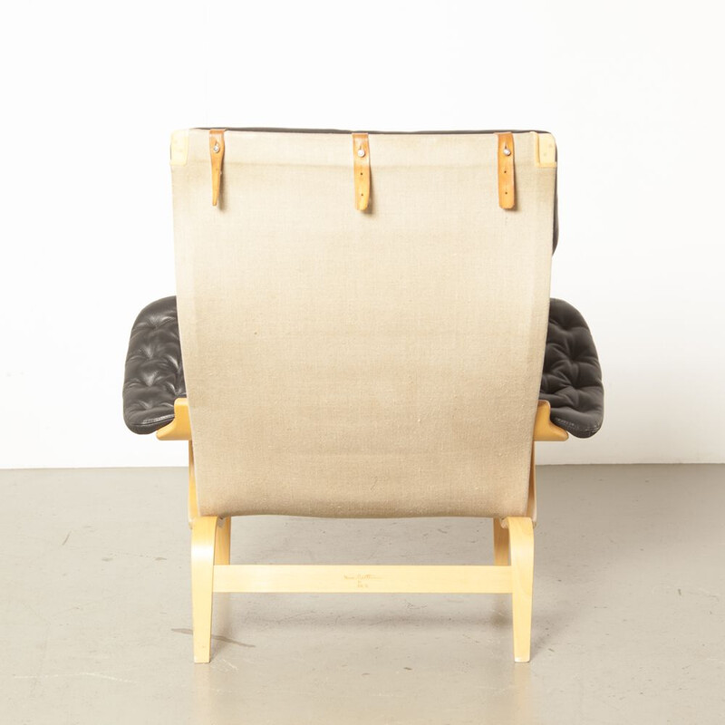 Vintage Pernilla 69 easy chair by Bruno Mathsson for DUX