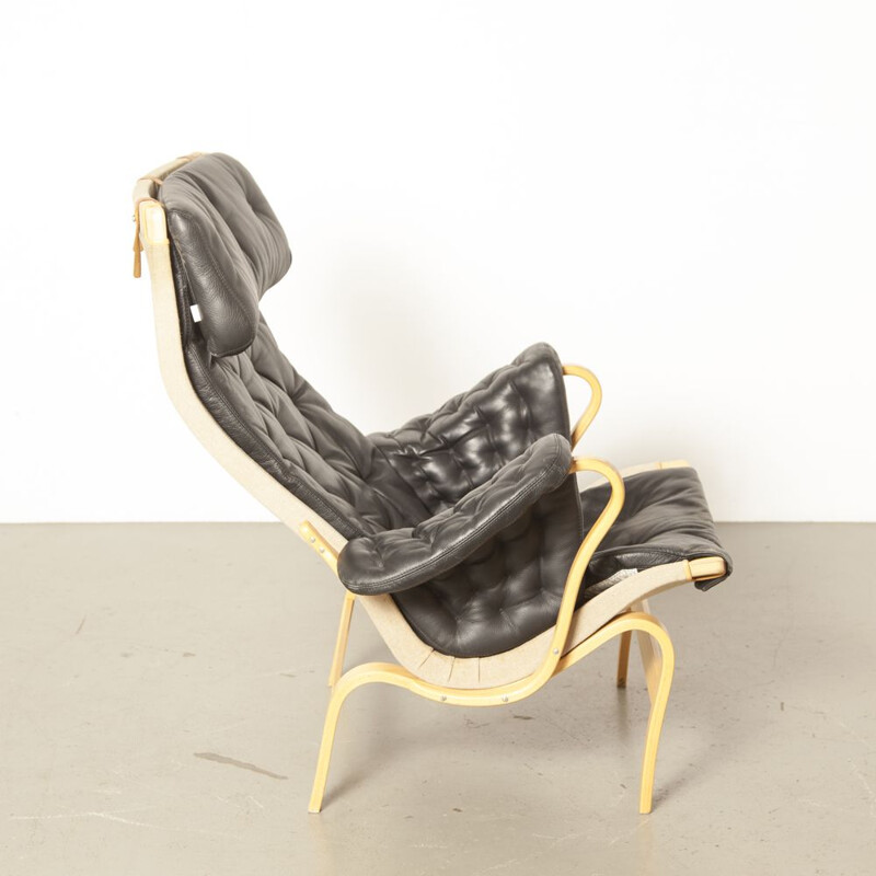 Vintage Pernilla 69 easy chair by Bruno Mathsson for DUX