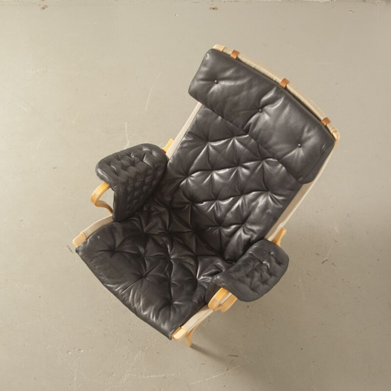 Vintage Pernilla 69 easy chair by Bruno Mathsson for DUX