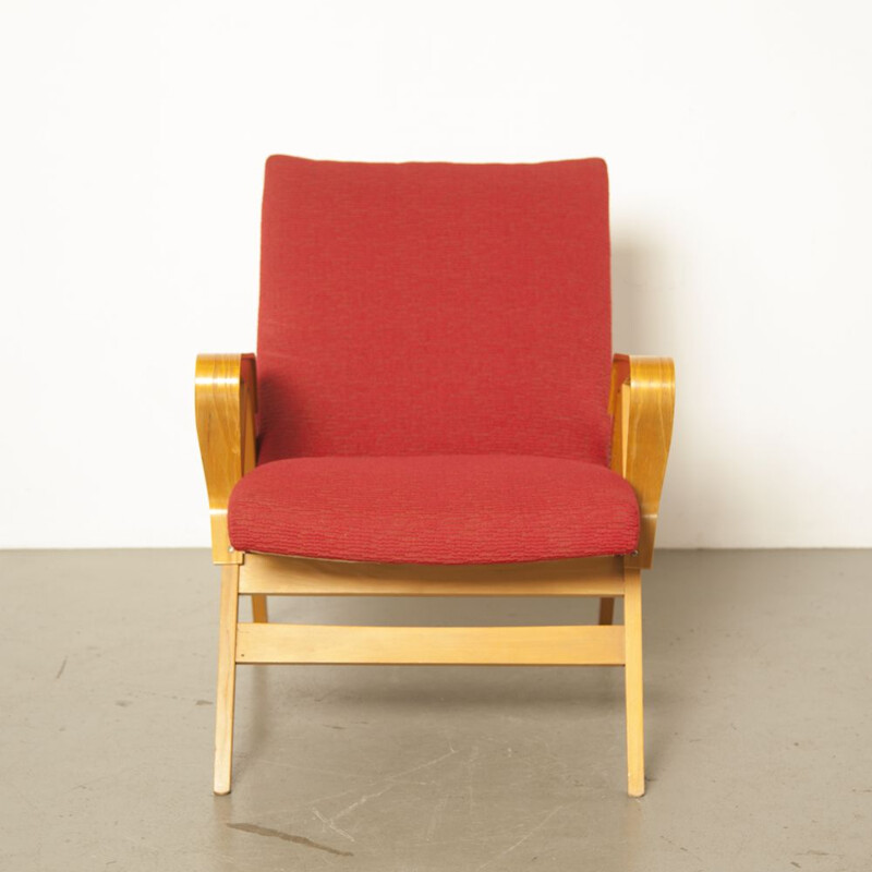 Vintage armchair model 24-23 by František Jirák for Tatra Nabytok