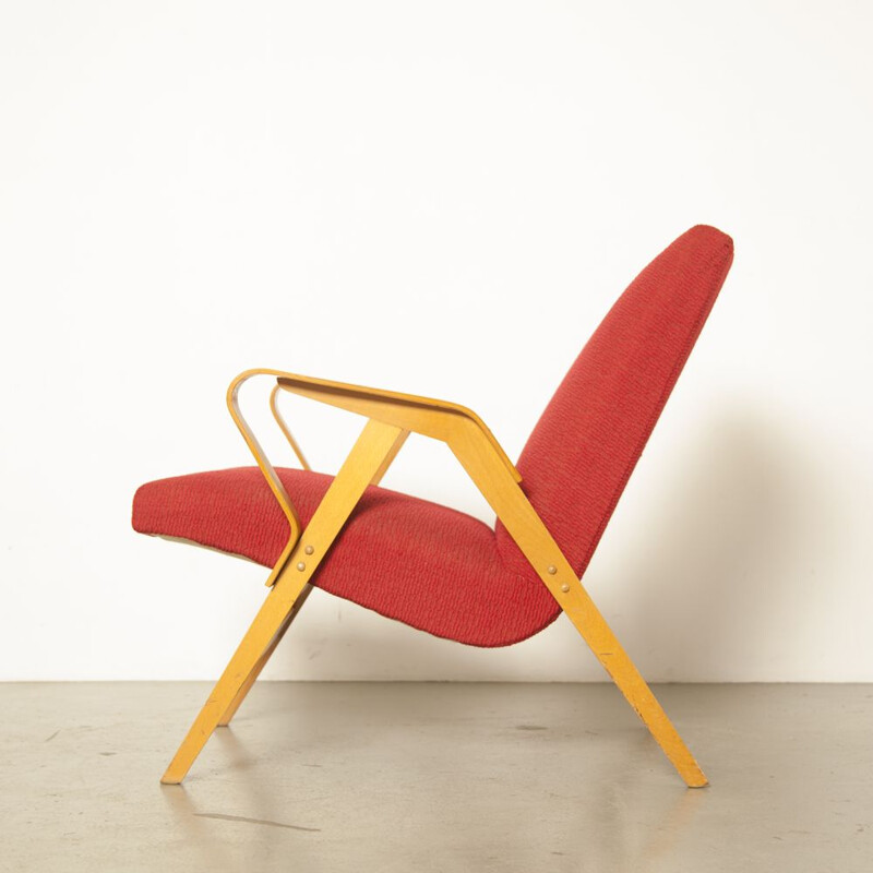 Vintage armchair model 24-23 by František Jirák for Tatra Nabytok