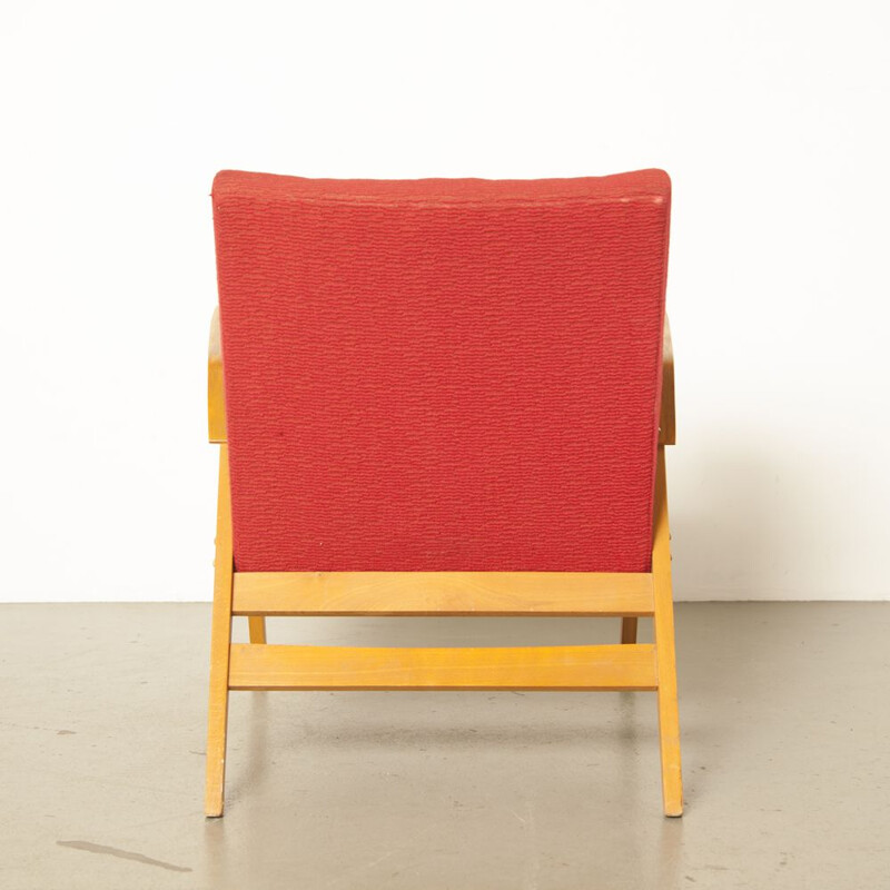 Vintage armchair model 24-23 by František Jirák for Tatra Nabytok