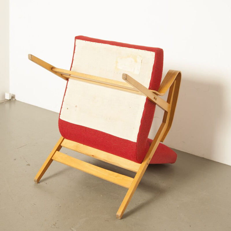 Vintage armchair model 24-23 by František Jirák for Tatra Nabytok