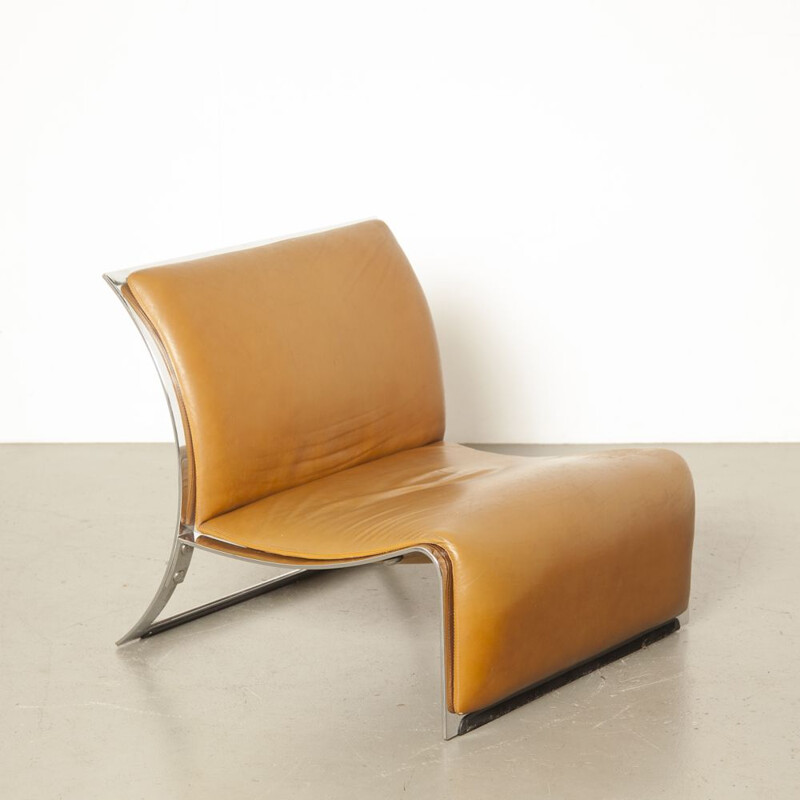 Vintage lounge chair by Vittorio Introini for Saporiti