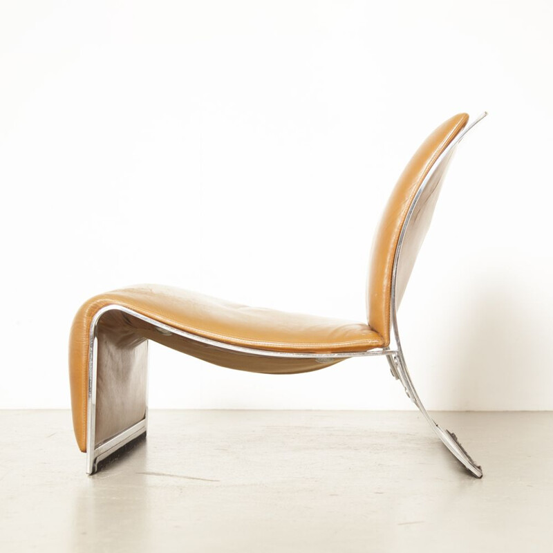 Vintage lounge chair by Vittorio Introini for Saporiti