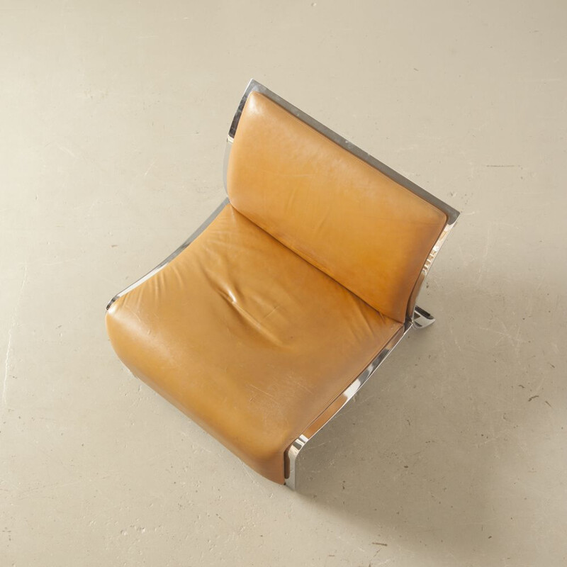 Vintage lounge chair by Vittorio Introini for Saporiti