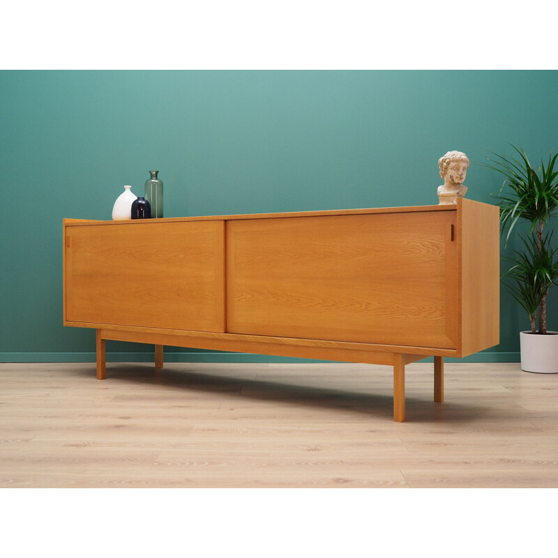 Vintage sideboard in teak veneer, Danish design, 1960-1970