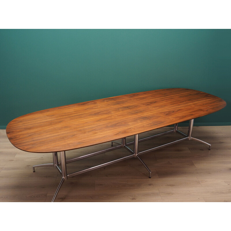 Table vintage en palissandre, design danois, 1960-1970