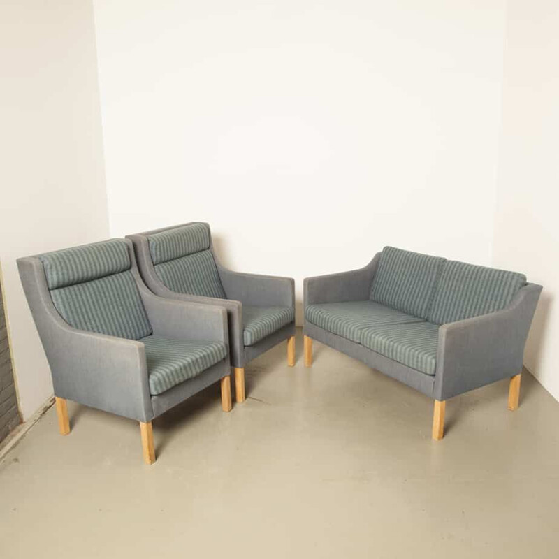 Vintage Børge Mogensen armchair model 2331 for Fredericia Stolefabrik