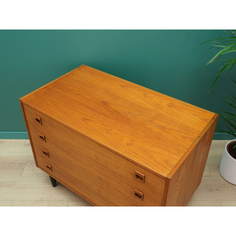 Vintage Danish chest of drawers in teak veneer 1960-1970