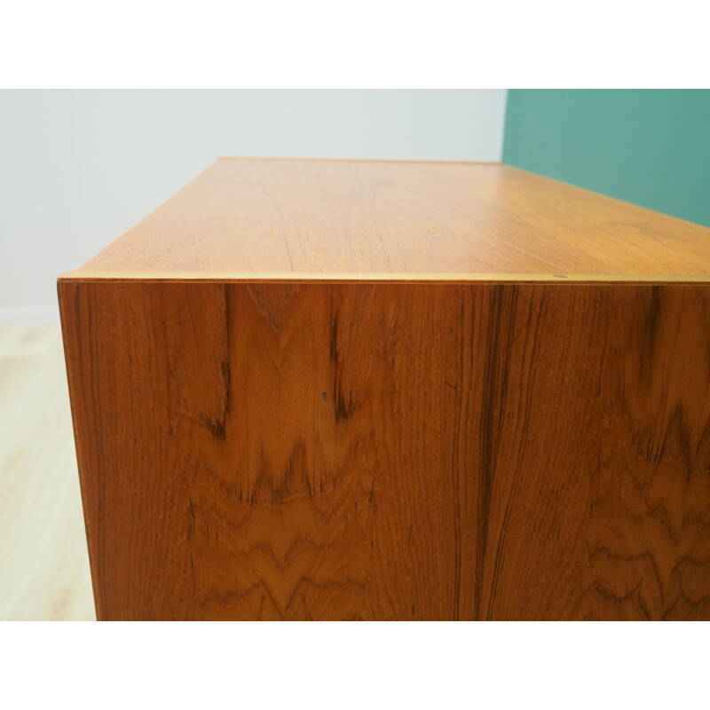 Vintage Danish chest of drawers in teak veneer 1960-1970