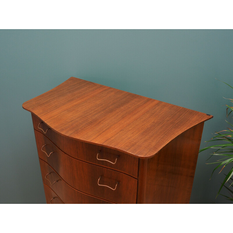  Vintage chest of drawers in mahogany by ØM Mobelfabrik, 1960-1970