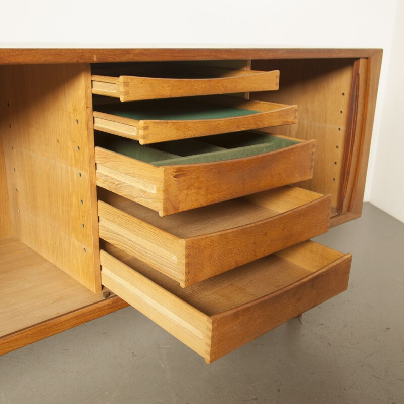 Vintage sideboard by Henning Kjaernulf for Bruno Hansen