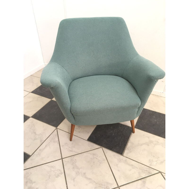 Vintage blue armchair, 1960s