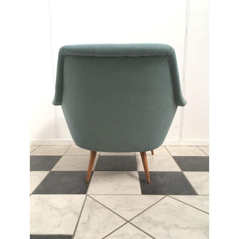 Vintage blue armchair, 1960s