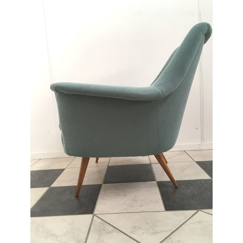 Vintage blue armchair, 1960s