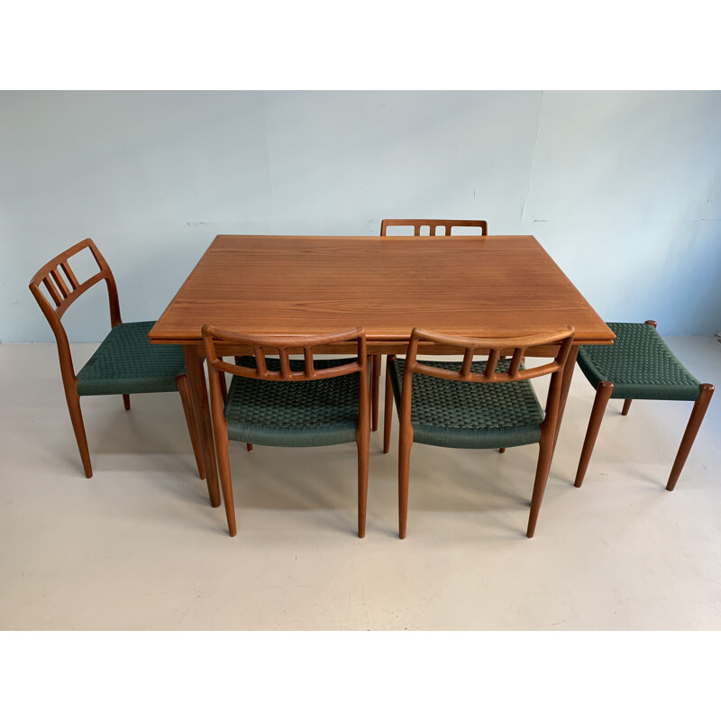 Vintage dining set by Niels O. Møller