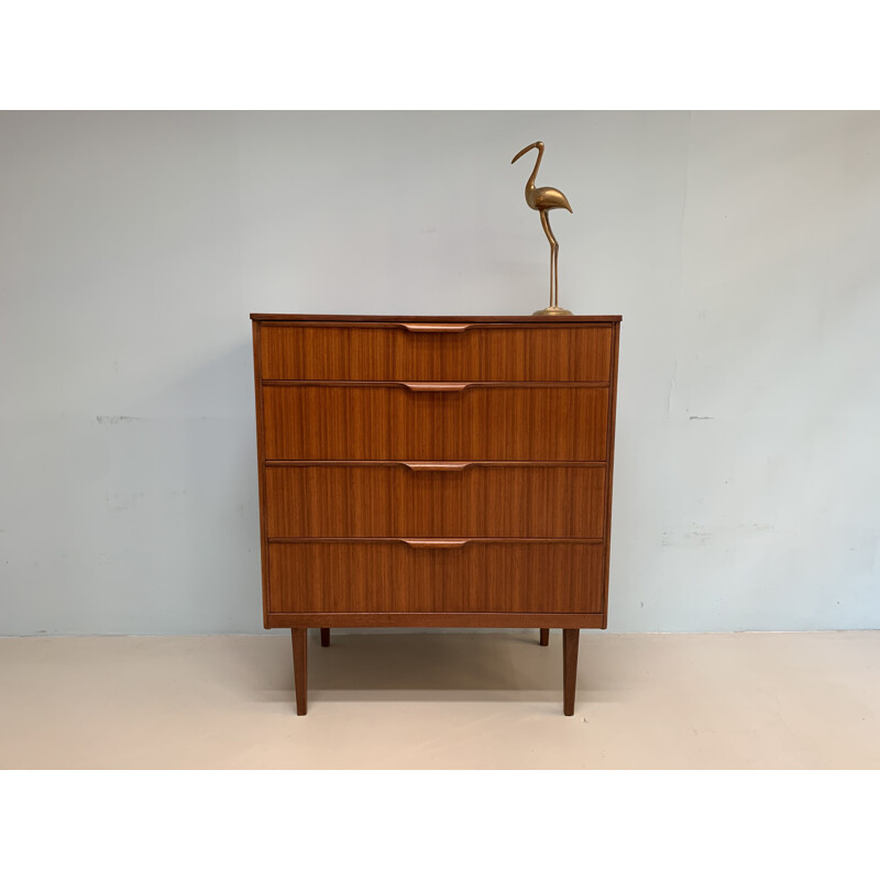 Teak vintage chest of drawers by Frank Guille