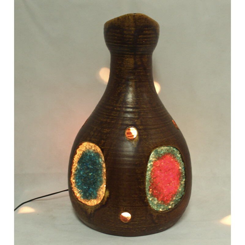 Accolay lamp in ceramic - 1950s