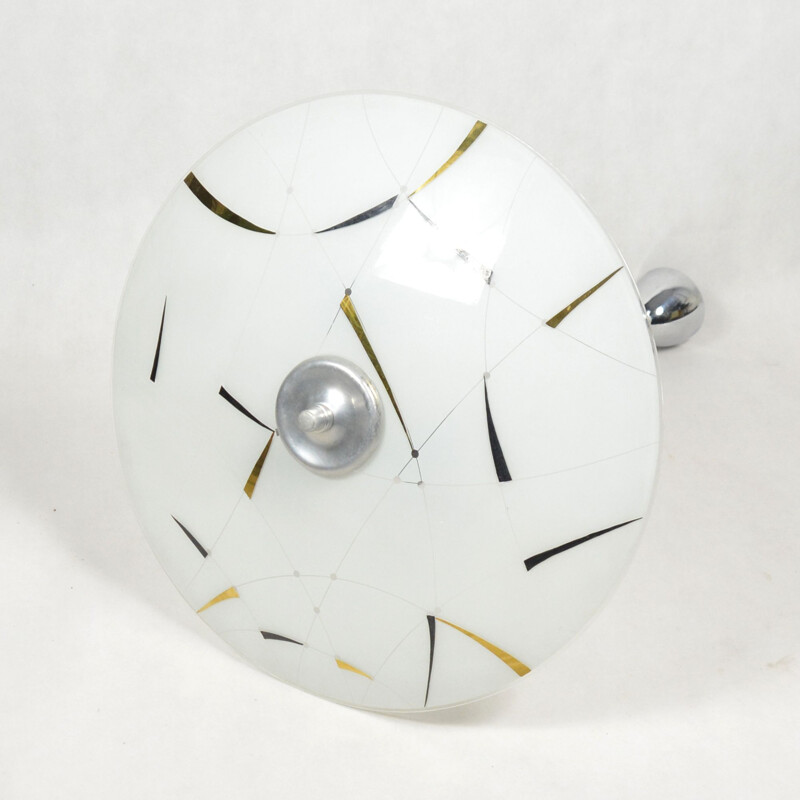 Vintage pendant light, Czechoslovakia, 1960s