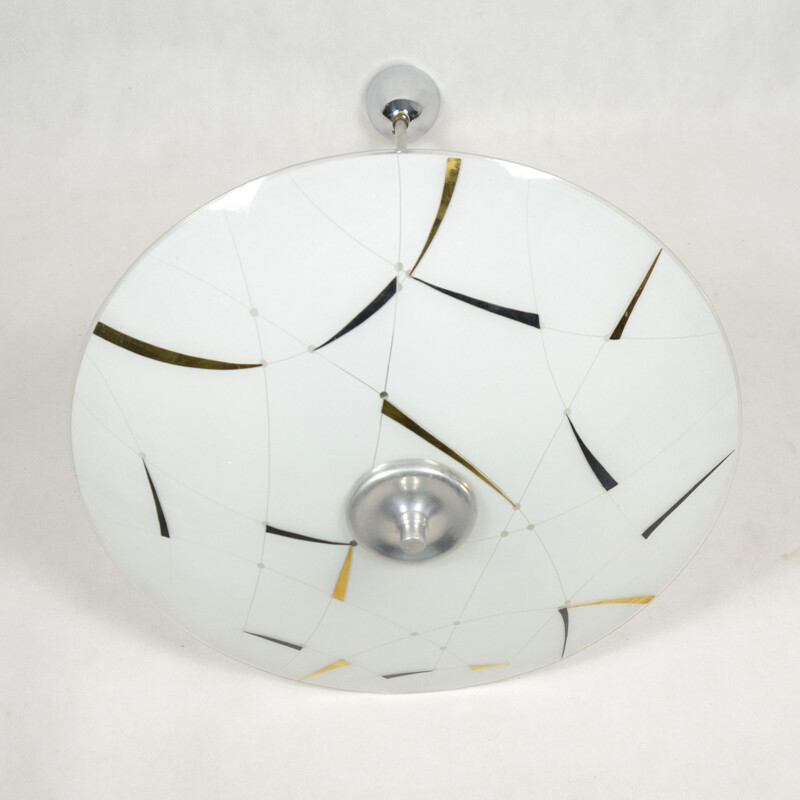 Vintage pendant light, Czechoslovakia, 1960s