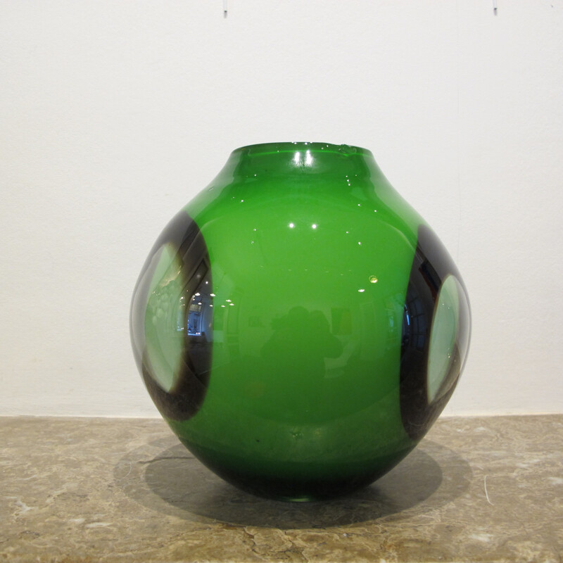 Vase aquarium en verre de Murano - 1970