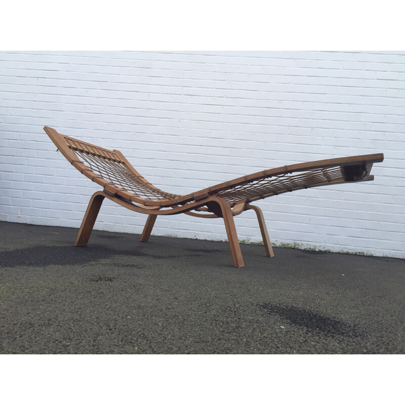 Hammock" vintage lounge stoel van Hans Wegner voor Getama