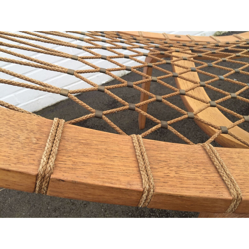 Hammock" vintage lounge stoel van Hans Wegner voor Getama