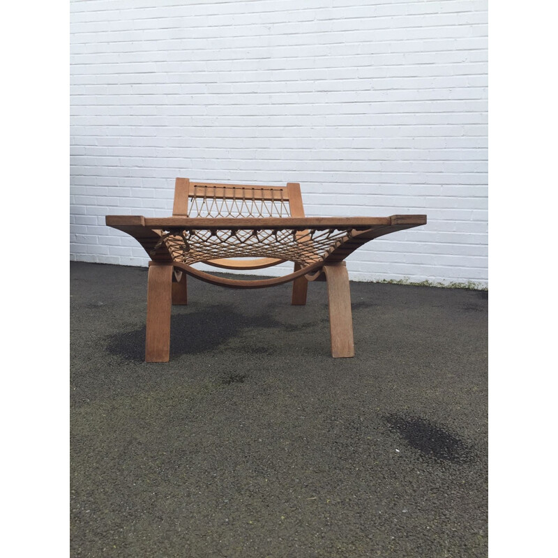 Vintage lounge chair "Hammock" by Hans Wegner for Getama