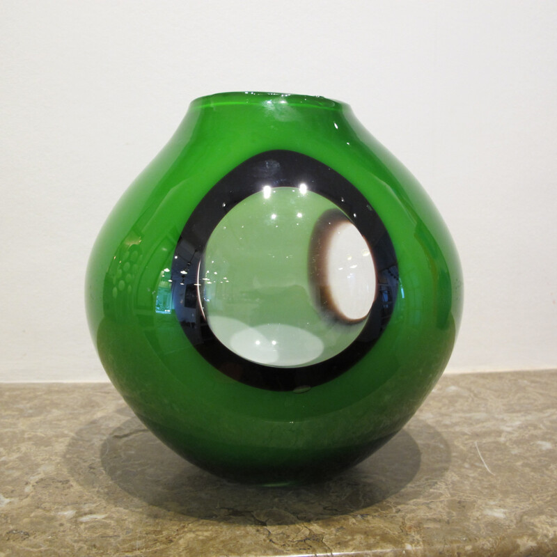 Aquarium vase in Murano glass - 1970s