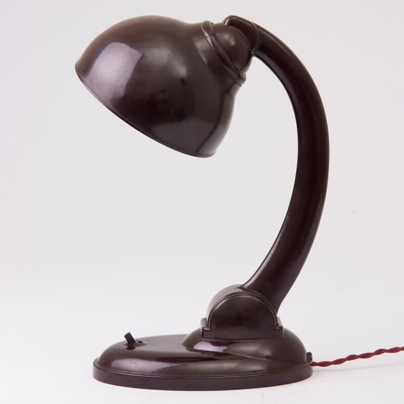 Britse bakelieten bureaulamp door Kirkman Cole, 1930