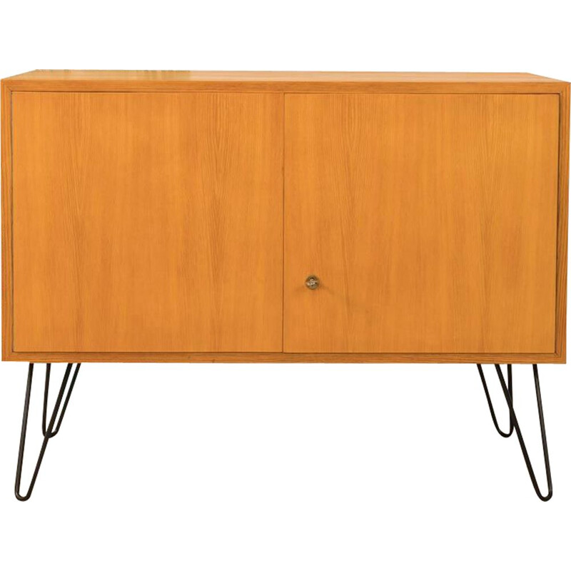 Vintage Oldenburger Möbelwerkstätten dresser in ashwood veneer, 1960