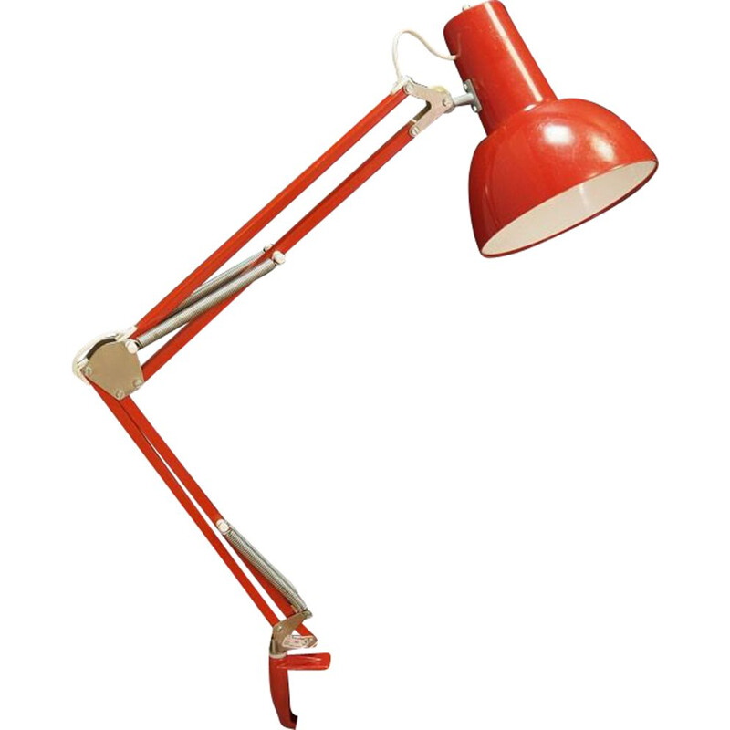 Lampe de bureau vintage Maxam en métal et plastique 