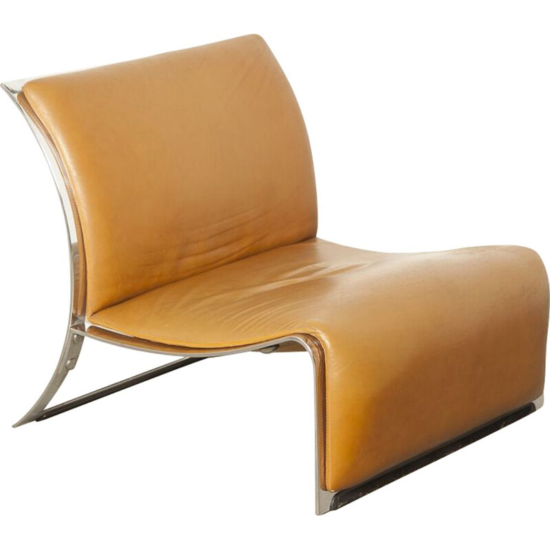 Vintage lounge chair by Vittorio Introini for Saporiti