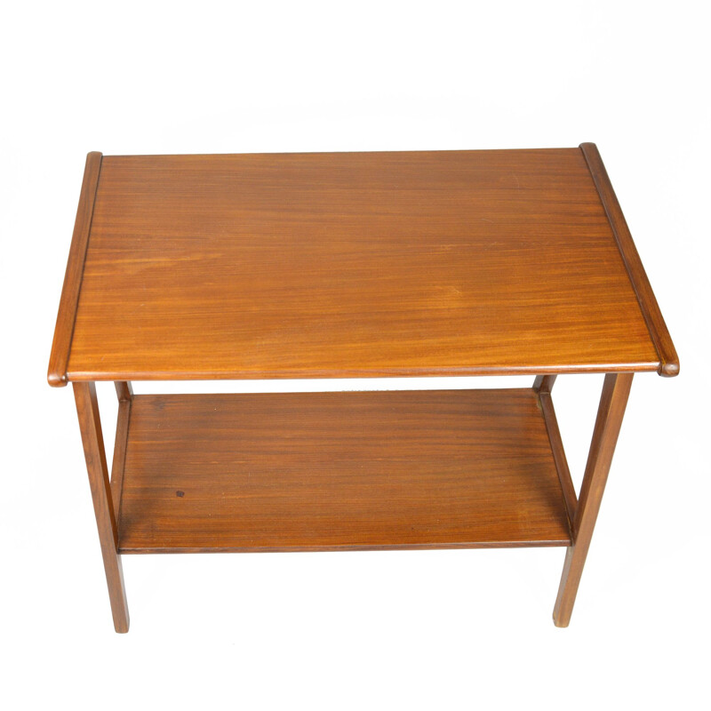 Teak vintage side table by Vinde Møbelfabrik, Denmark, 60s