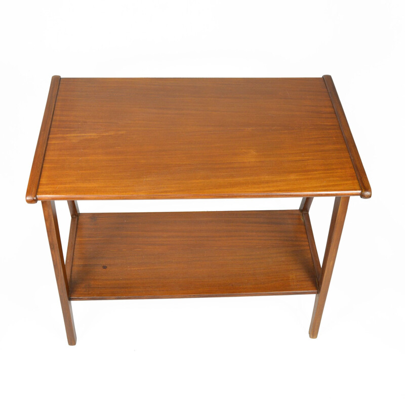 Teak vintage side table by Vinde Møbelfabrik, Denmark, 60s