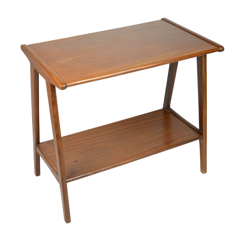 Teak vintage side table by Vinde Møbelfabrik, Denmark, 60s