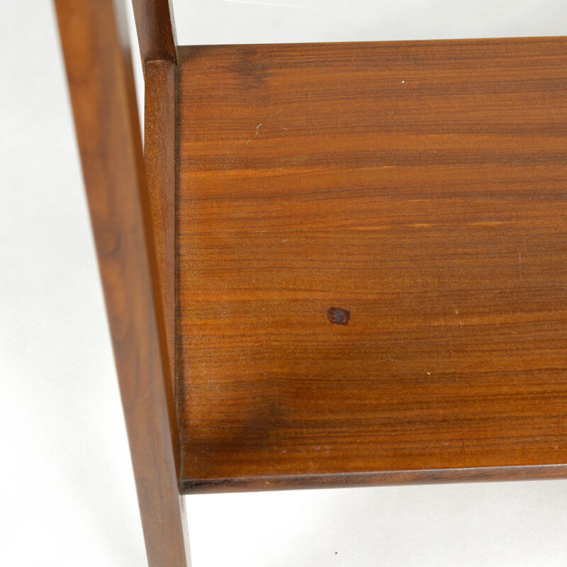 Teak vintage side table by Vinde Møbelfabrik, Denmark, 60s