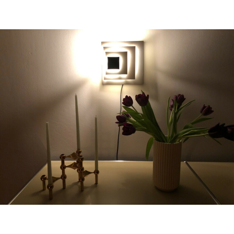 Vintage wall lamps design by Egon Hillebrand Made in Germany