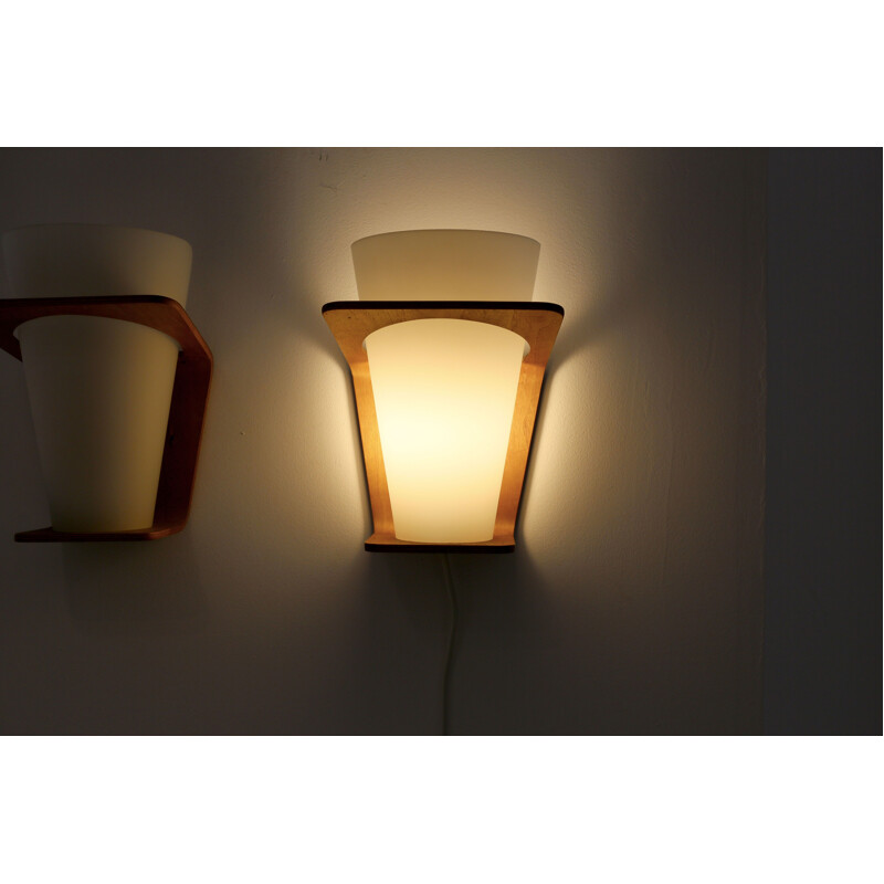 Pair of vintage sconces by Louis Kalff 1960