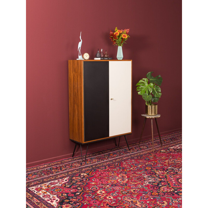 Vintage German Dresser in walnut and formica, 1950