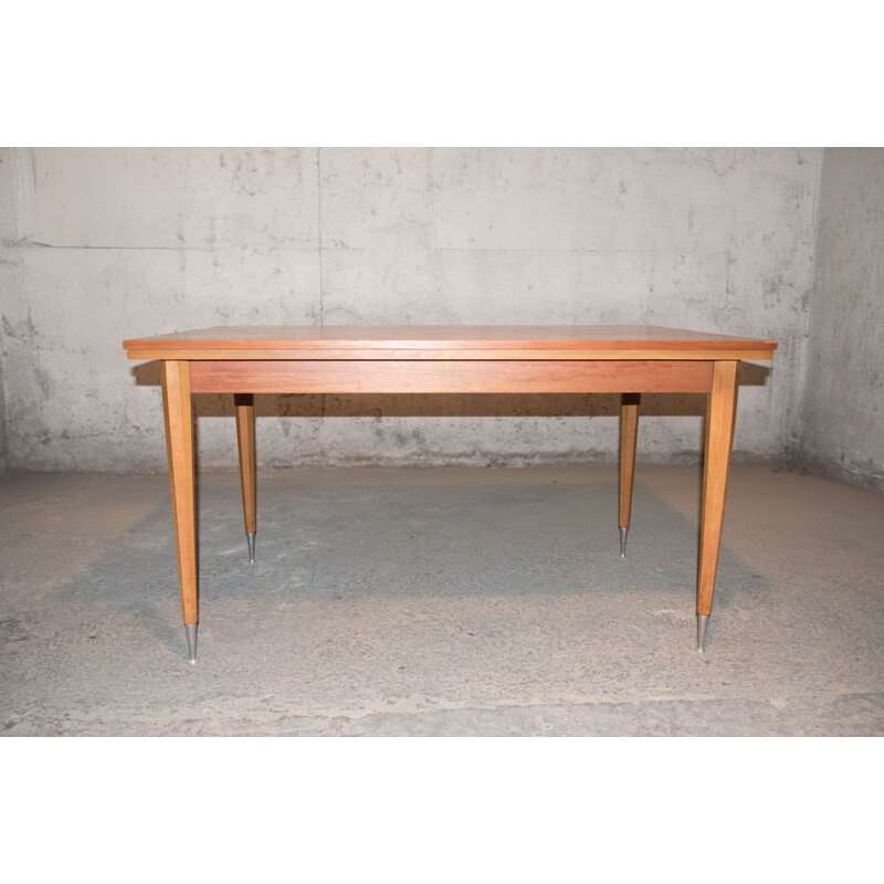 Vintage oak extensible table from the 1960's