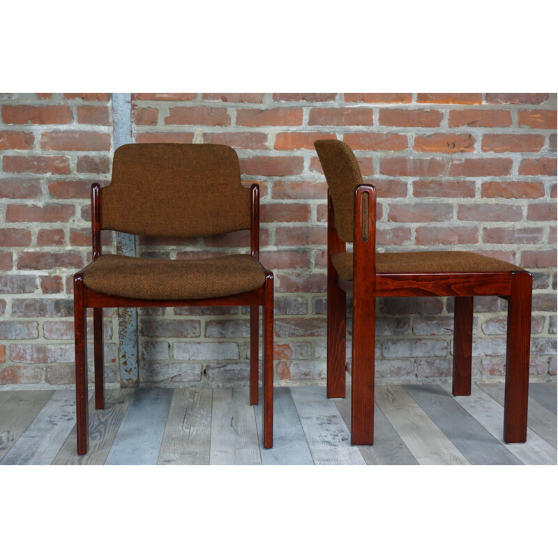 Set of 6 vintage chairs for Lübke