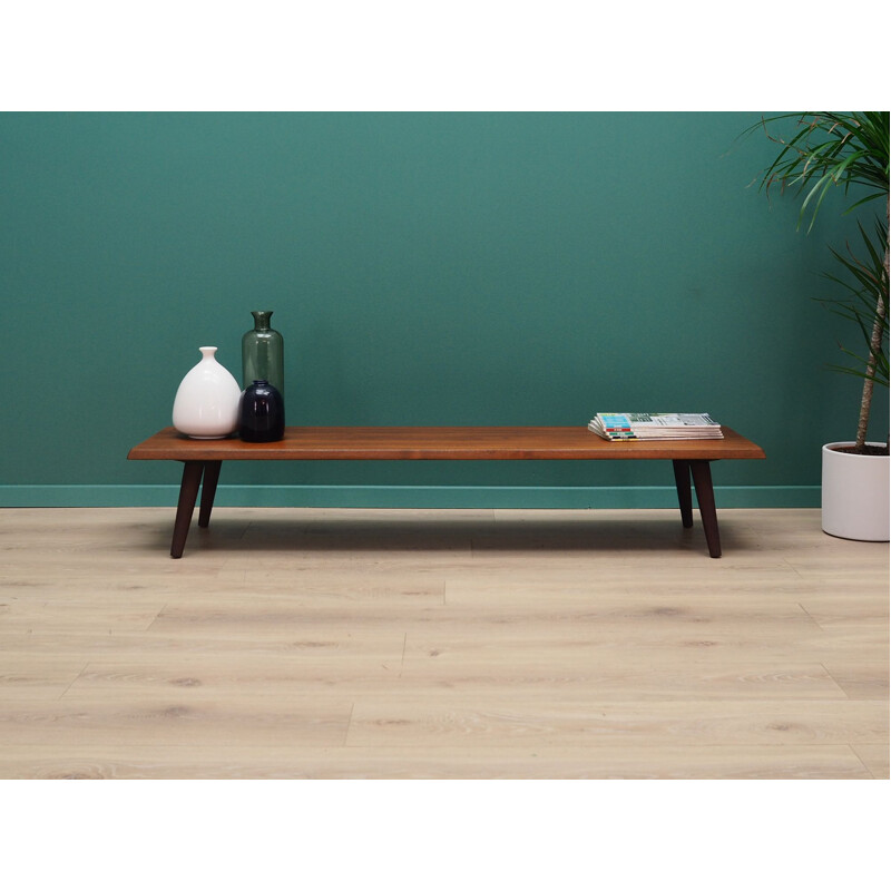 Vintage Danish teak bench, 1960