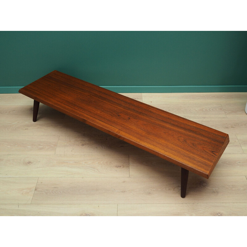 Vintage Danish teak bench, 1960