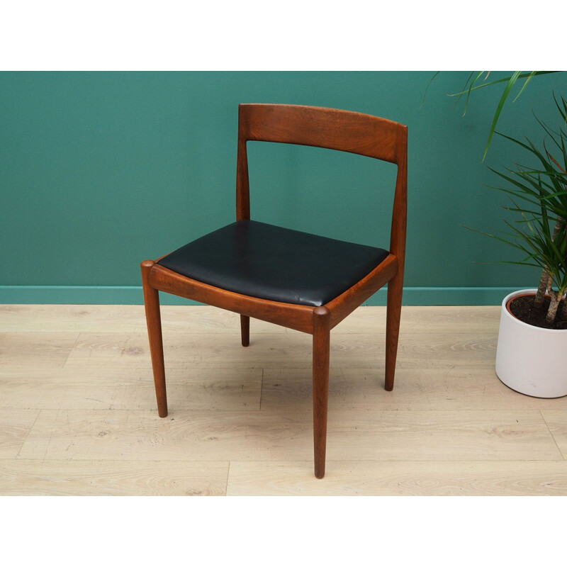 Set of four vintage chairs Designed by Kai Kristiansen, produced by Fritz Hansenfrom 1970