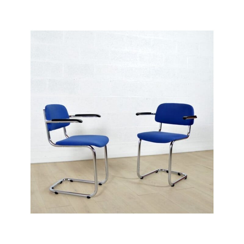 Vintage Luge Gispen Chairs 1960