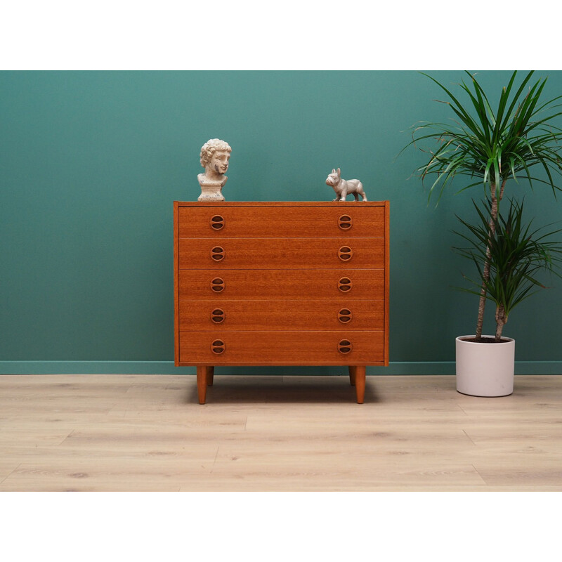 Vintage chest of drawers Scandinavian design 1970